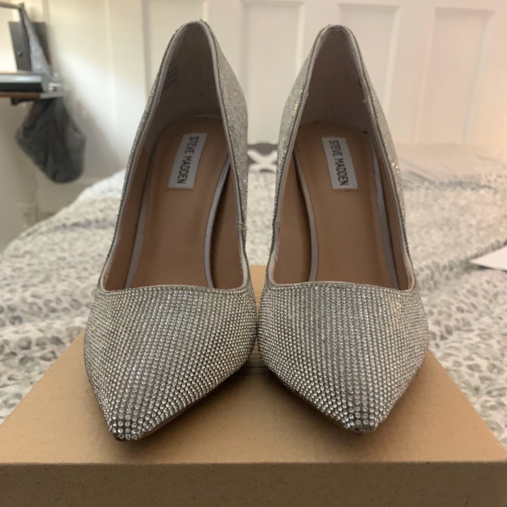 Elegant Rhinestone Heels